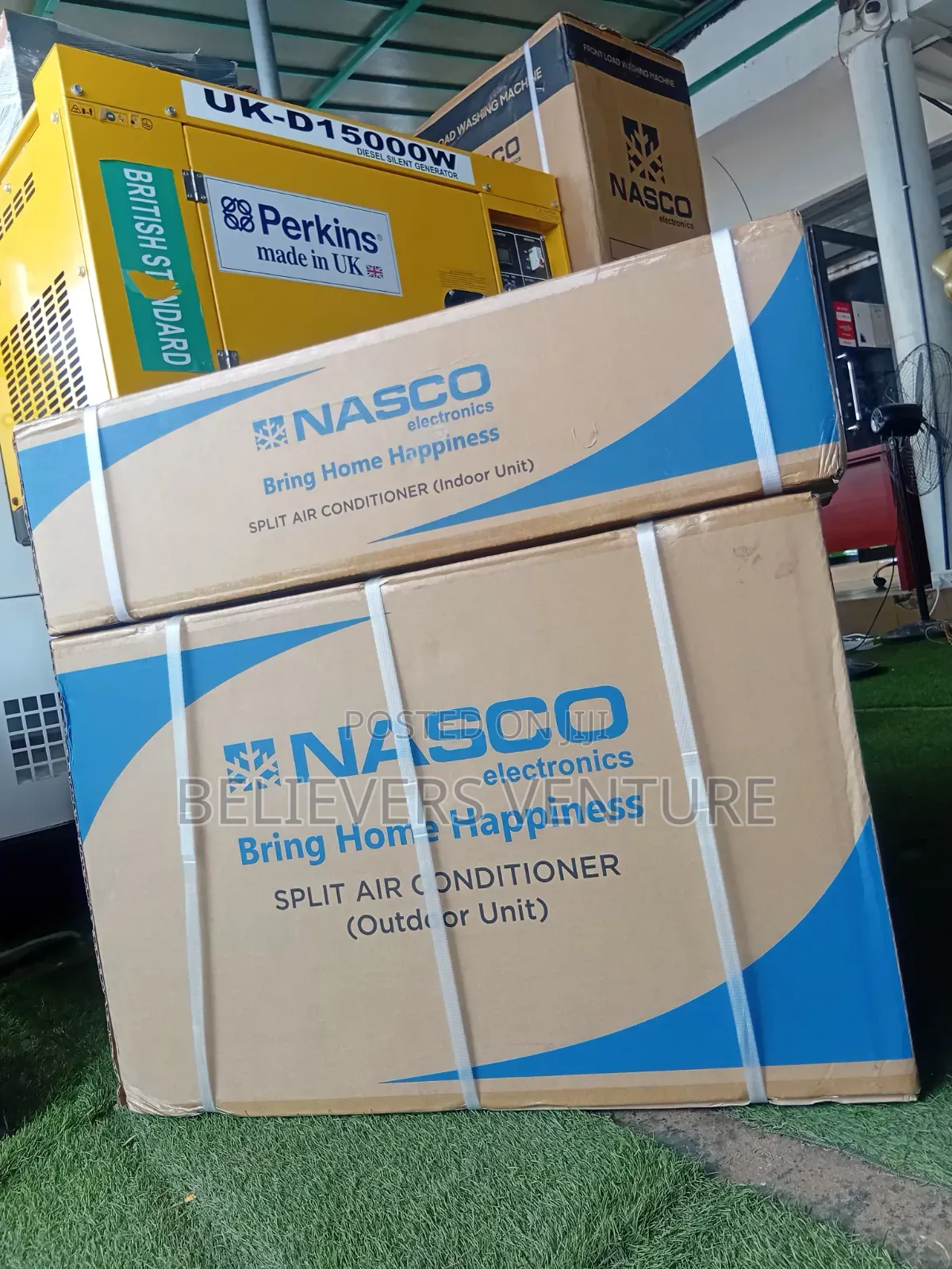 Nasco 1.5hp Split Air Conditioner – Fast Powerful Cooling1.5hp