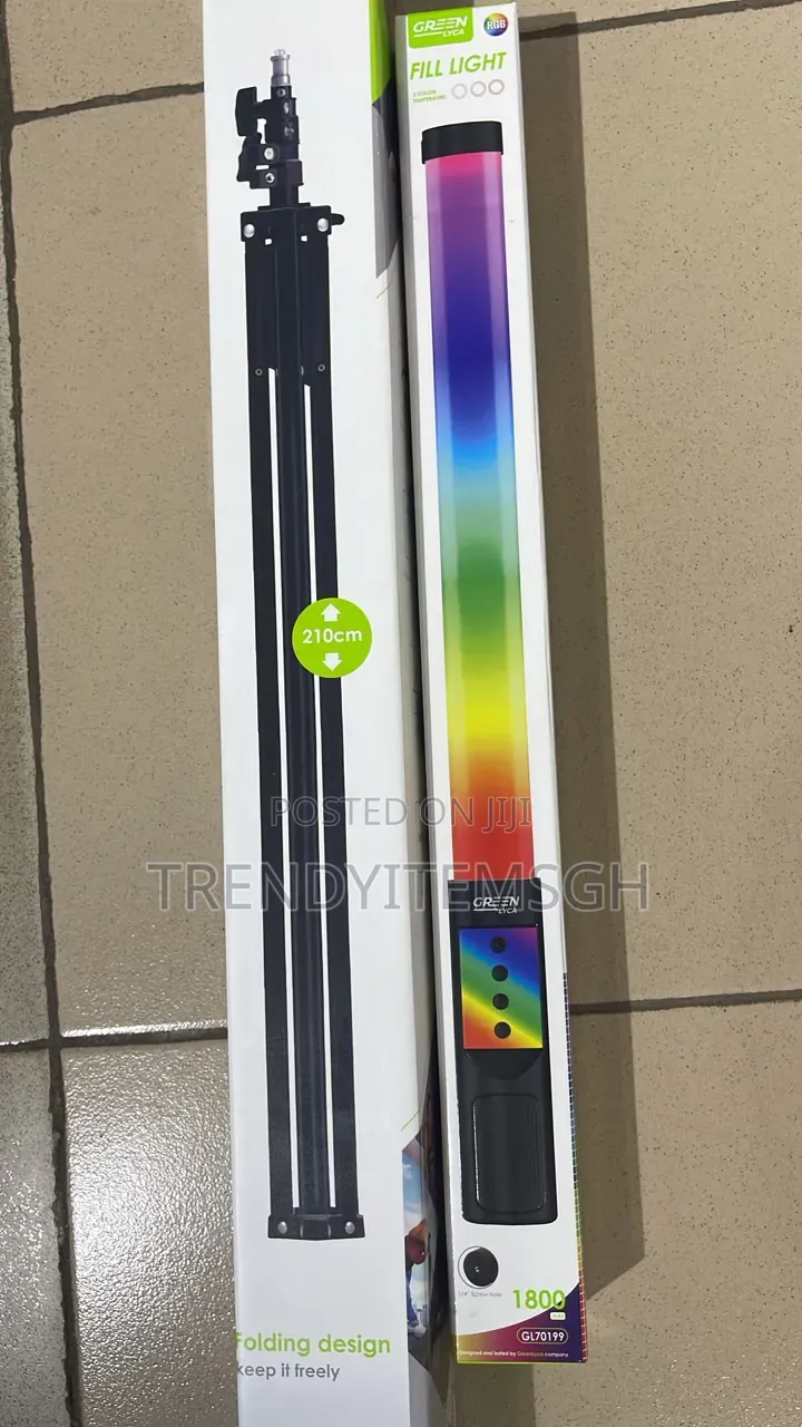 Tripod With Led Fill Light