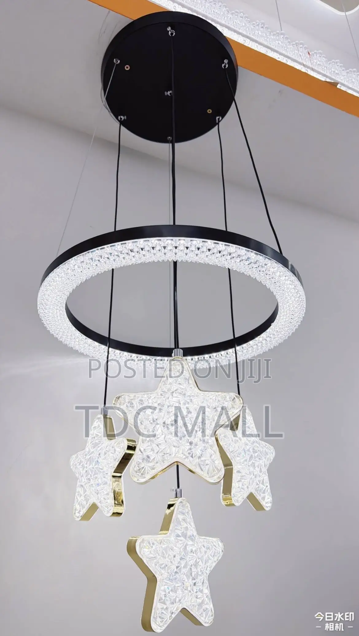 Luxury Crystal Chandelier With Stars