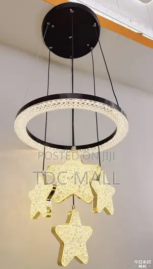 Luxury Crystal Chandelier With Stars