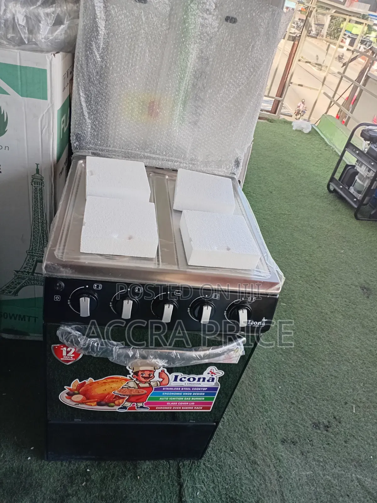 Icona 4 Burner Cooker for Modern Kitchens