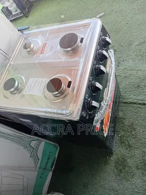 Icona Premium Black Gas Cooker 50x50