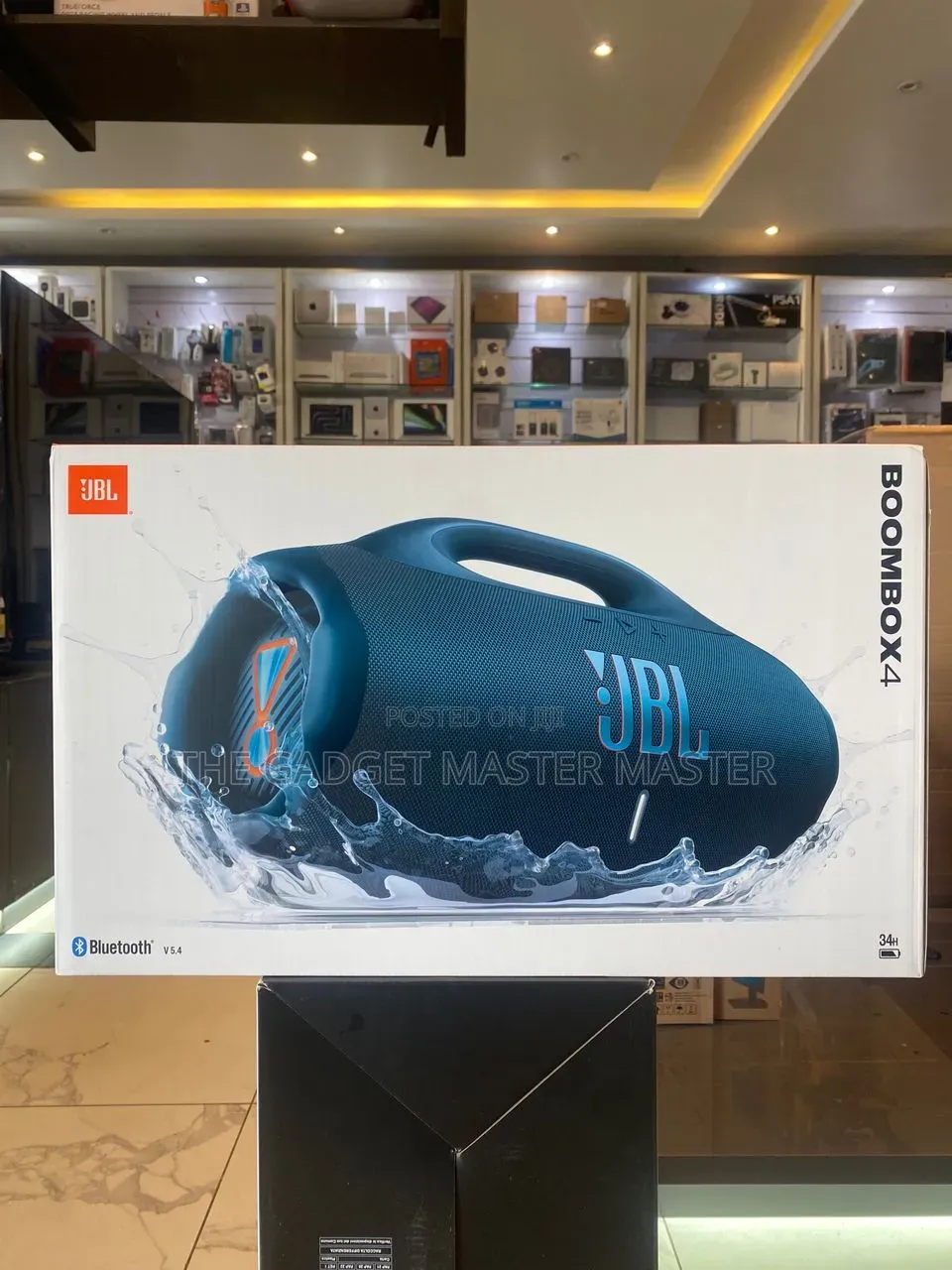 JBL Boombox 4 Portable Waterproof Bluetooth Speaker