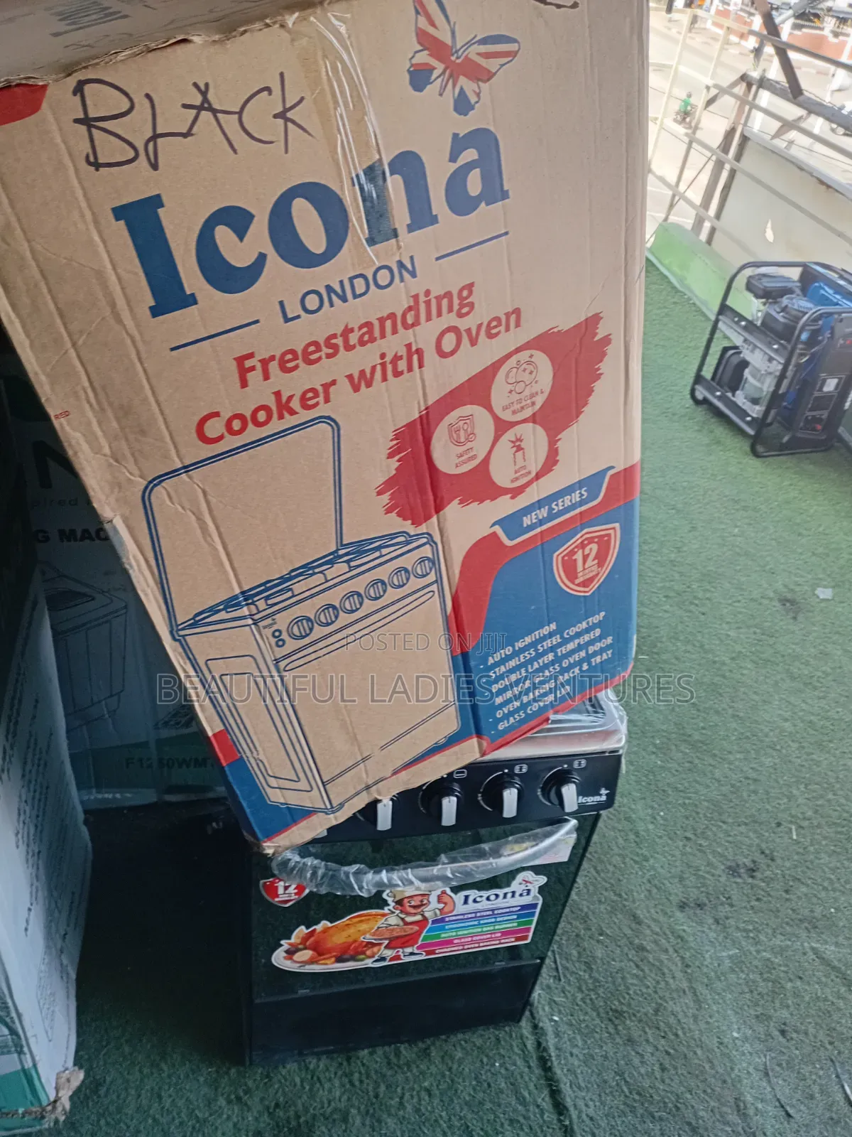 Icona Durable Cooking Burner for Quick Meal Preparation