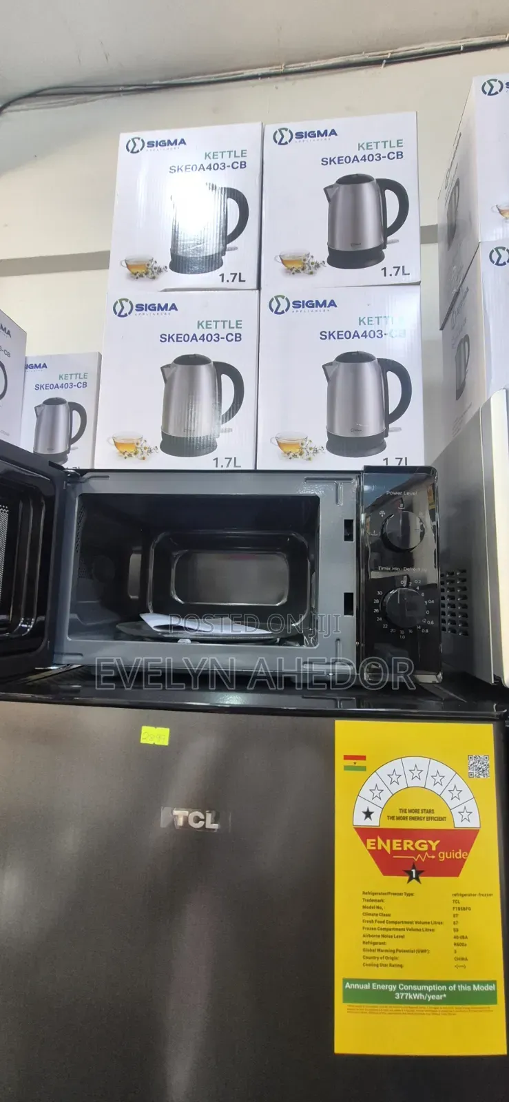 Black Colour Nasco Microwave 20l.For Sale