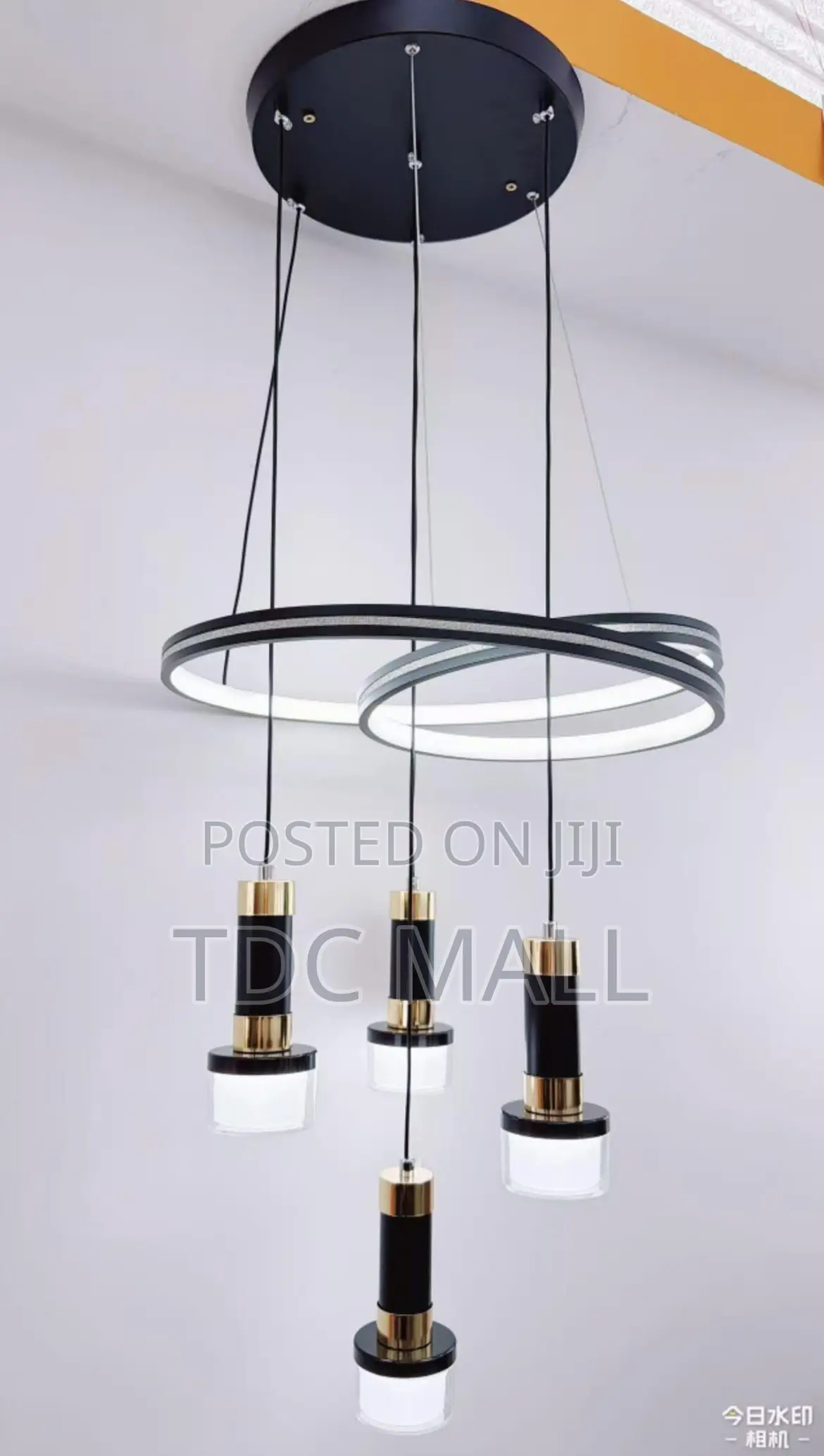 Executive 3 Steps Crystal Hanging Chandelier