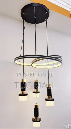 Executive 3 Steps Crystal Hanging Chandelier