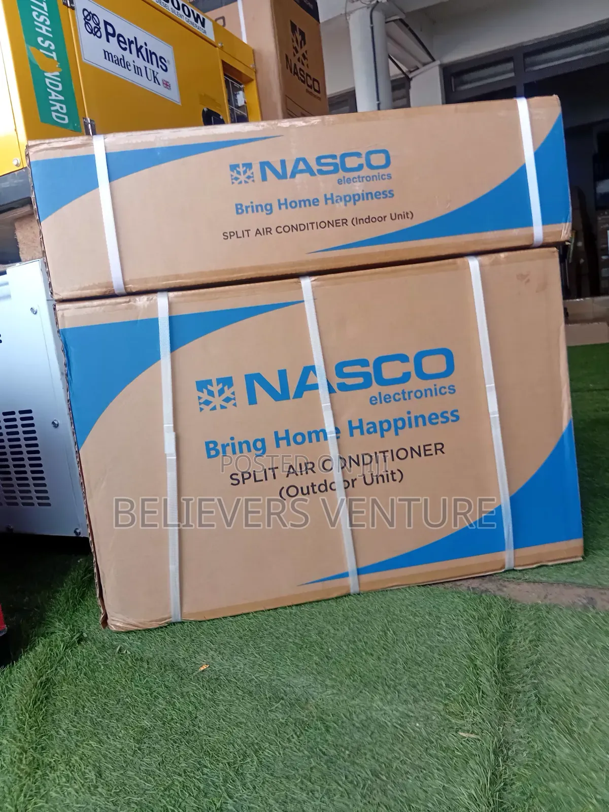 Powerful Nasco 1.5hp Air Conditioner – White Finish