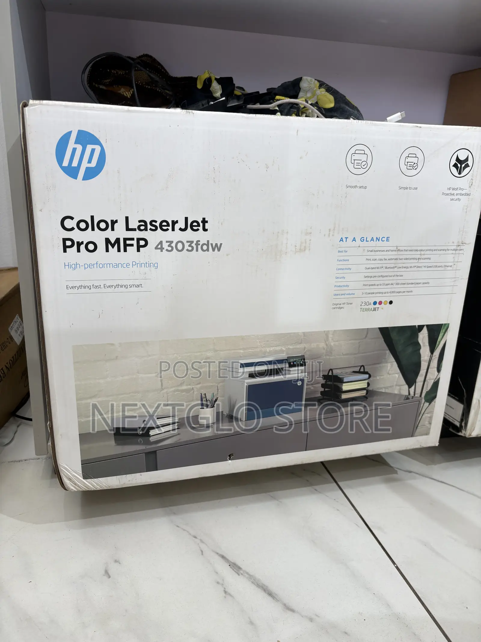 Color Laser Jet Pro MFP 4303fdw