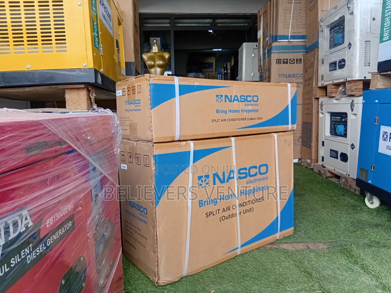 Original Nasco Split Air Conditioner 1.5hp