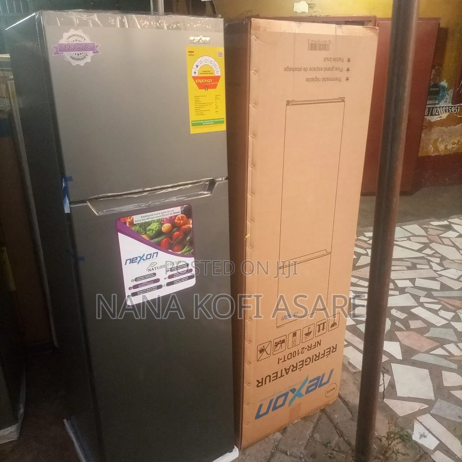 Nexon 170litres Top Freezer Refrigerator