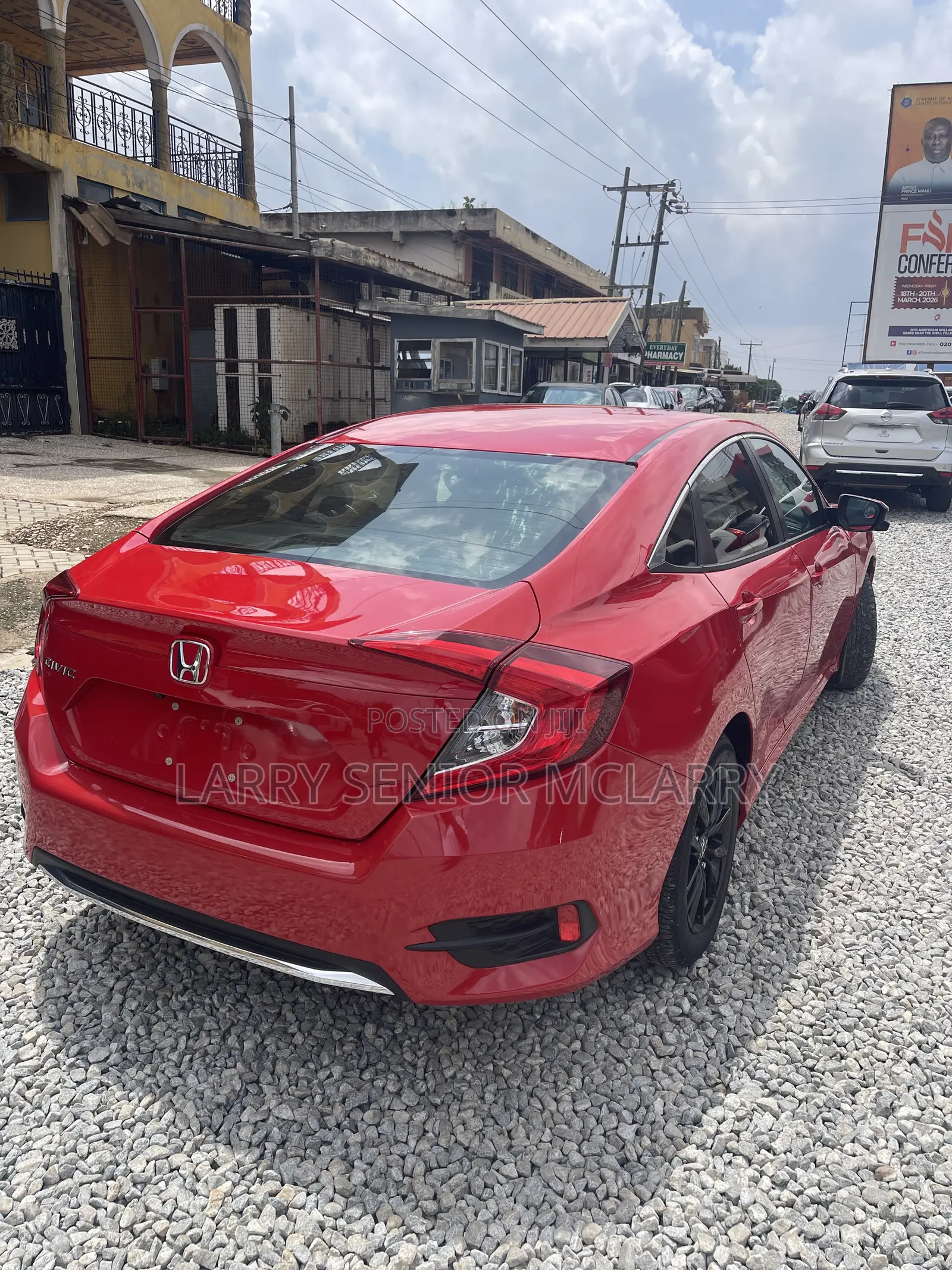 Honda Civic EX-L 2021 Red