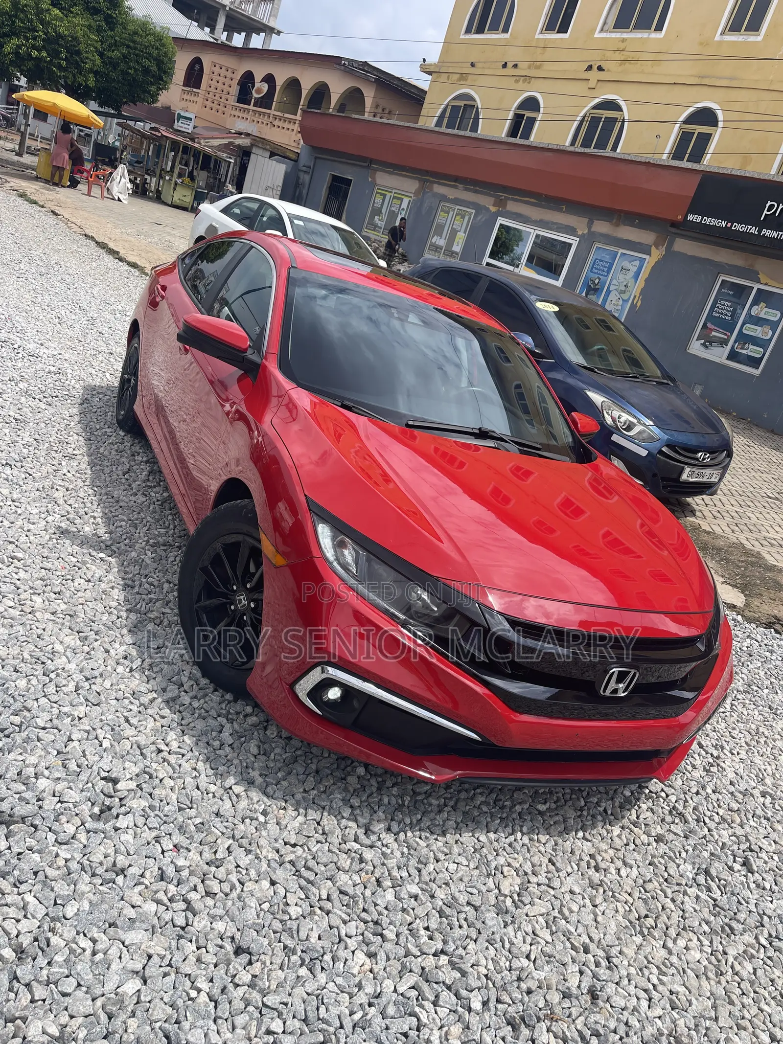 Honda Civic EX-L 2021 Red
