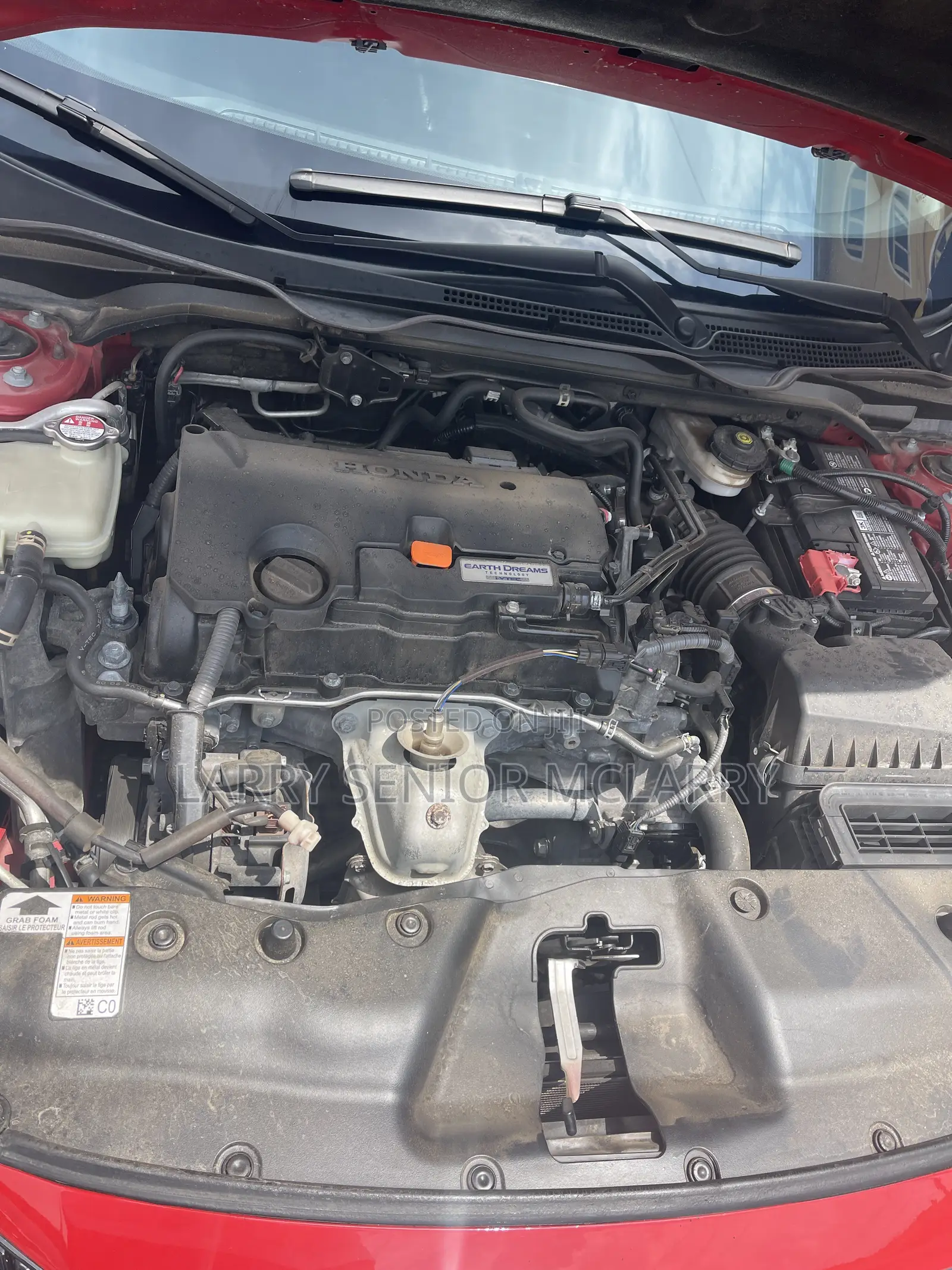 Honda Civic EX-L 2021 Red