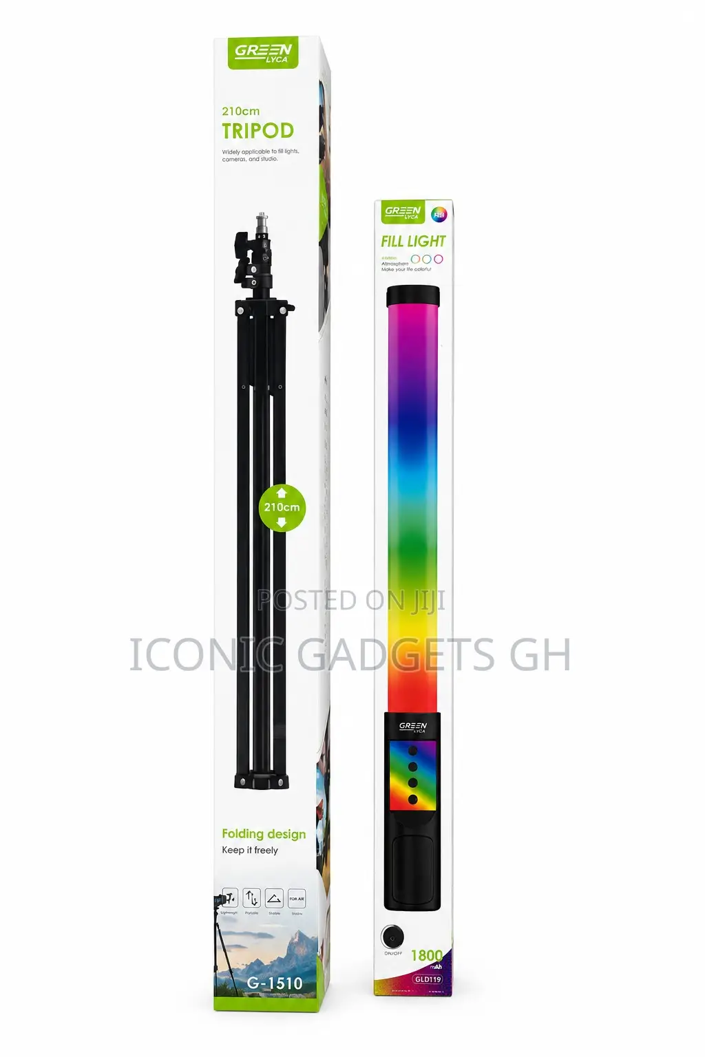 Fill Light + 210cm Tripod Kit