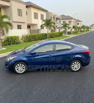 Hyundai Elantra Limited 2012 Blue