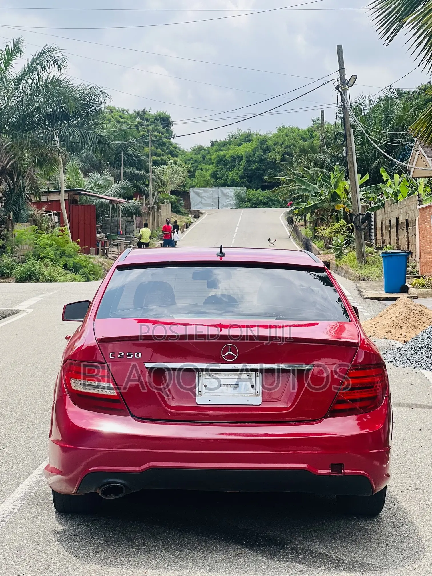Mercedes-Benz C250 2013 Burgundy