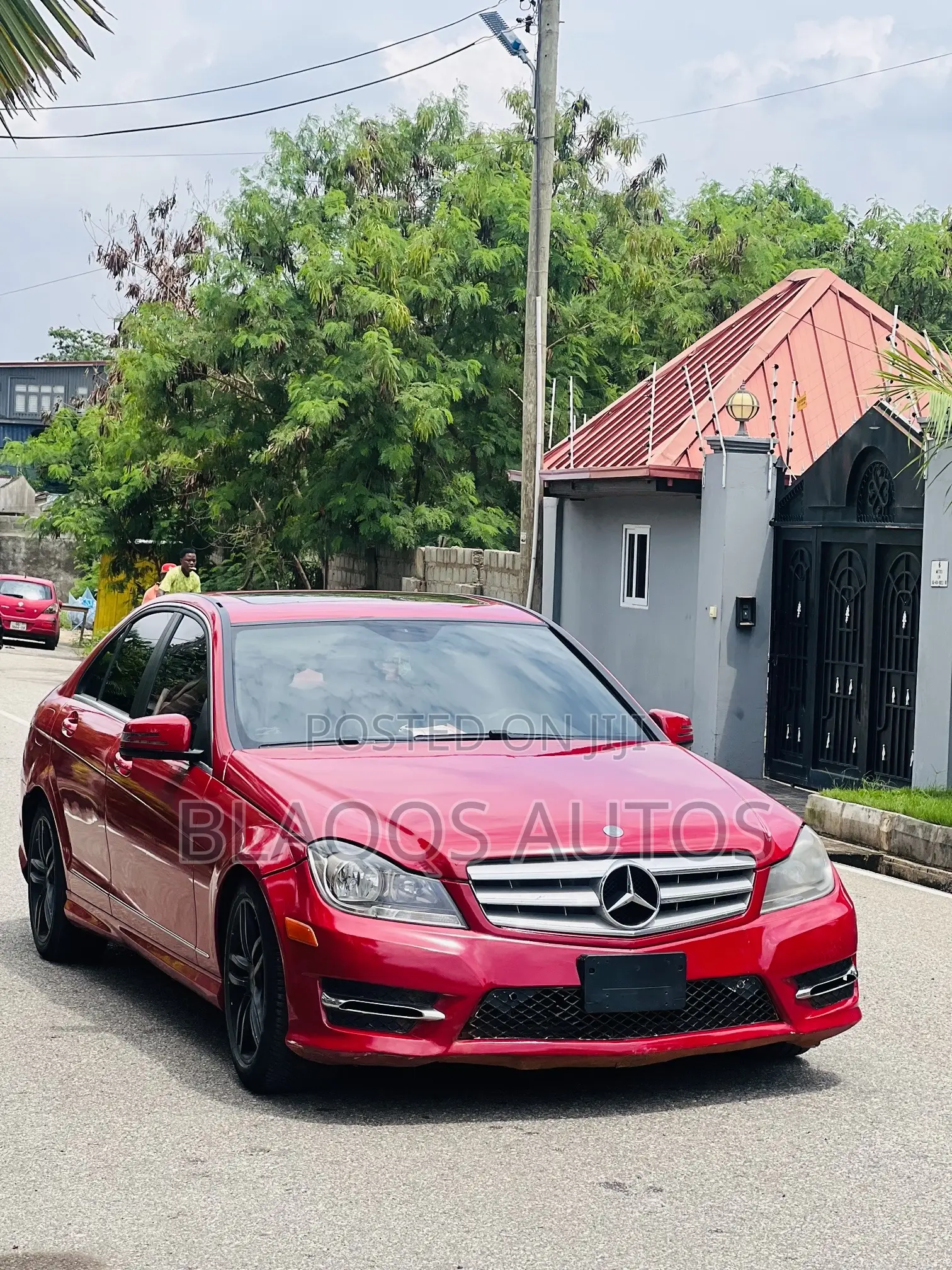 Mercedes-Benz C250 2013 Burgundy
