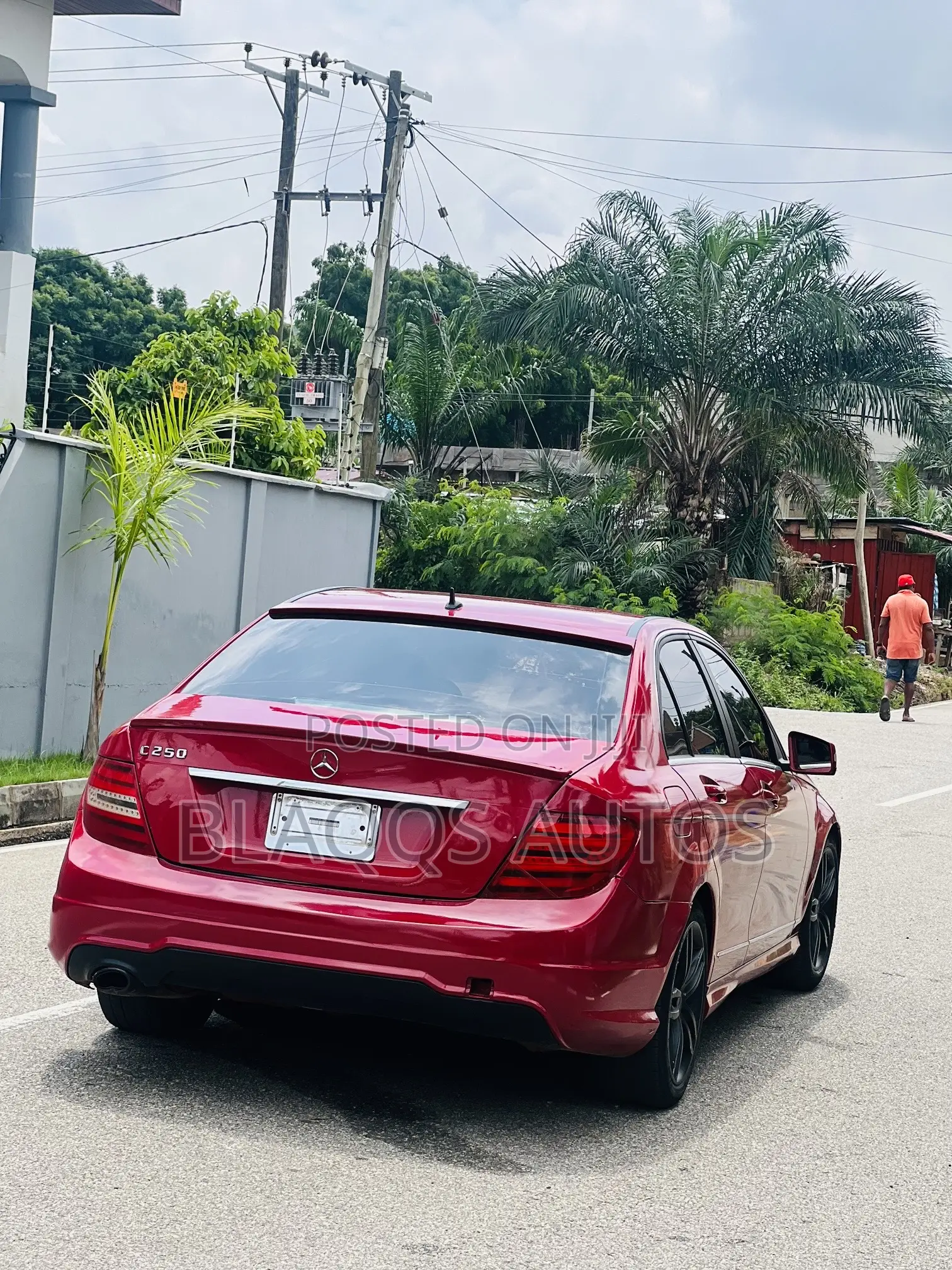 Mercedes-Benz C250 2013 Burgundy