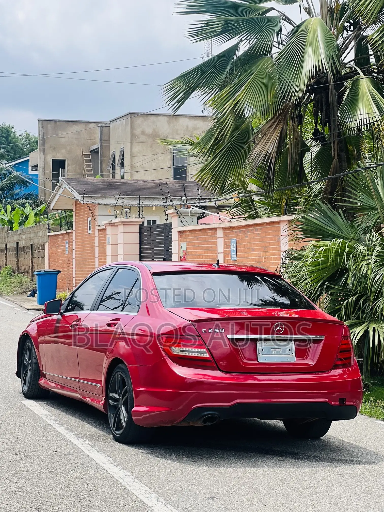 Mercedes-Benz C250 2013 Burgundy