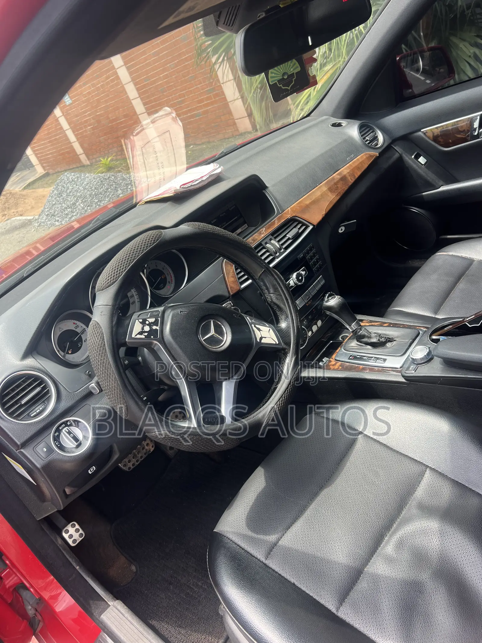 Mercedes-Benz C250 2013 Burgundy