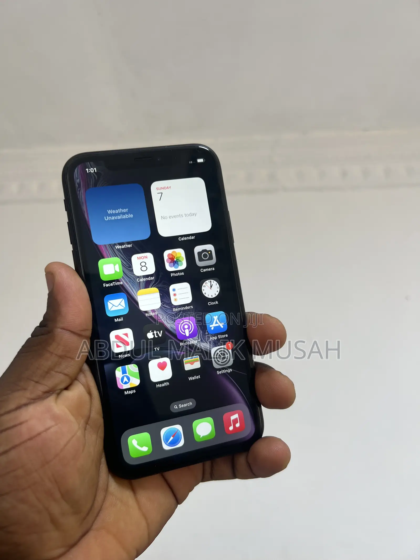 Apple iPhone XR 64 GB Black