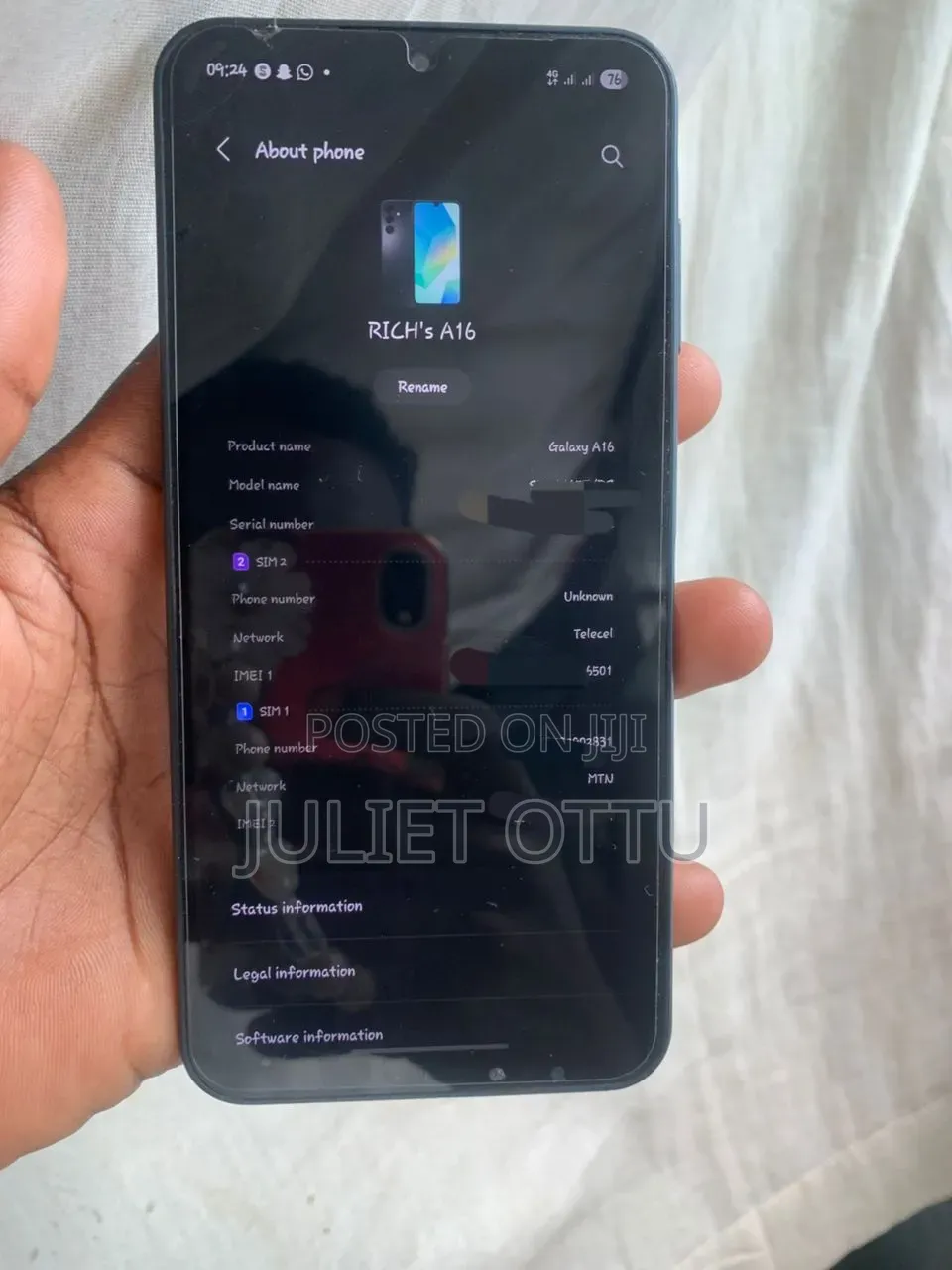 Samsung Galaxy A16 128 GB Black