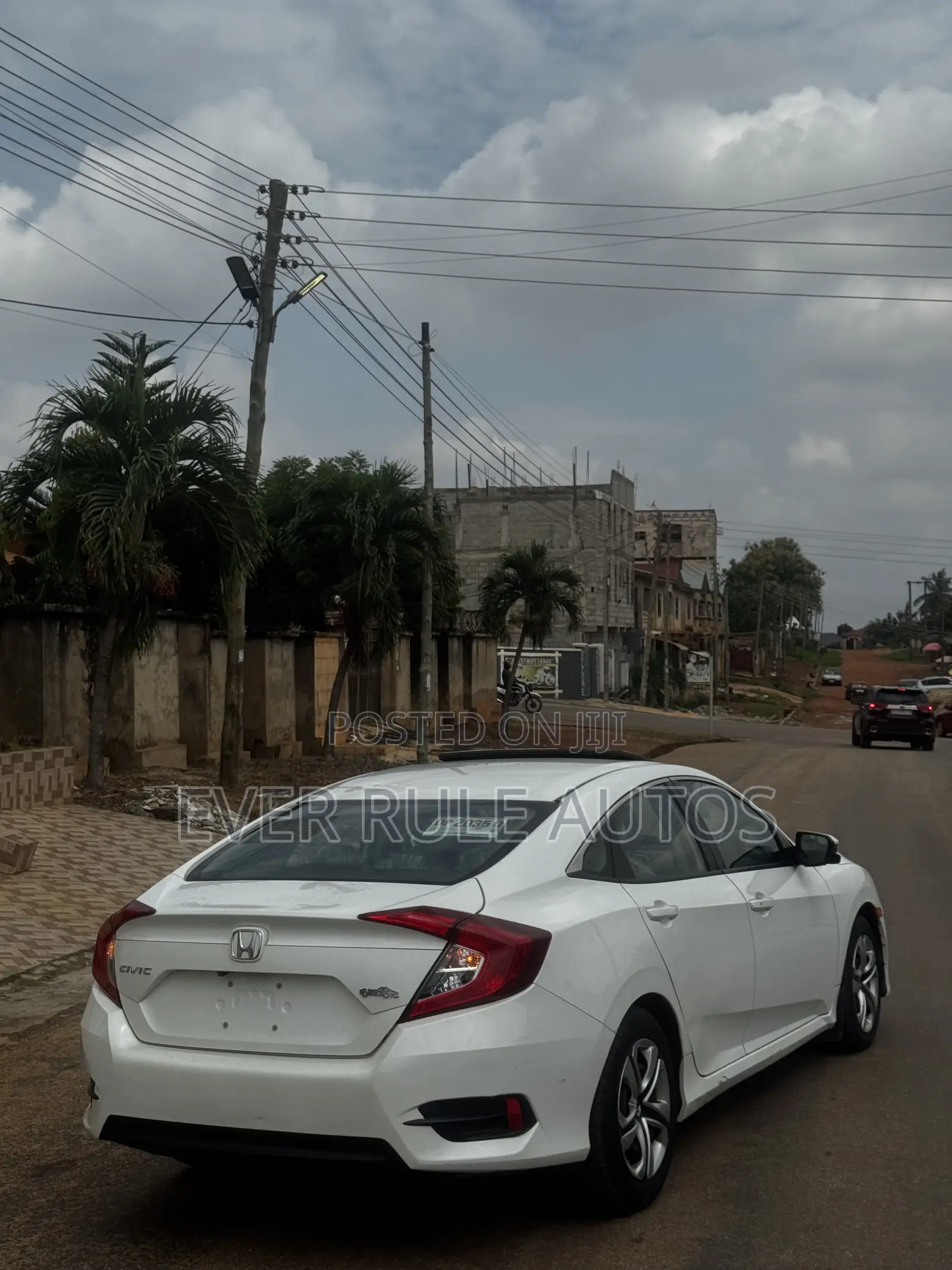 Honda Civic EX 4dr Sedan (1.5L 4cyl) 2016 White