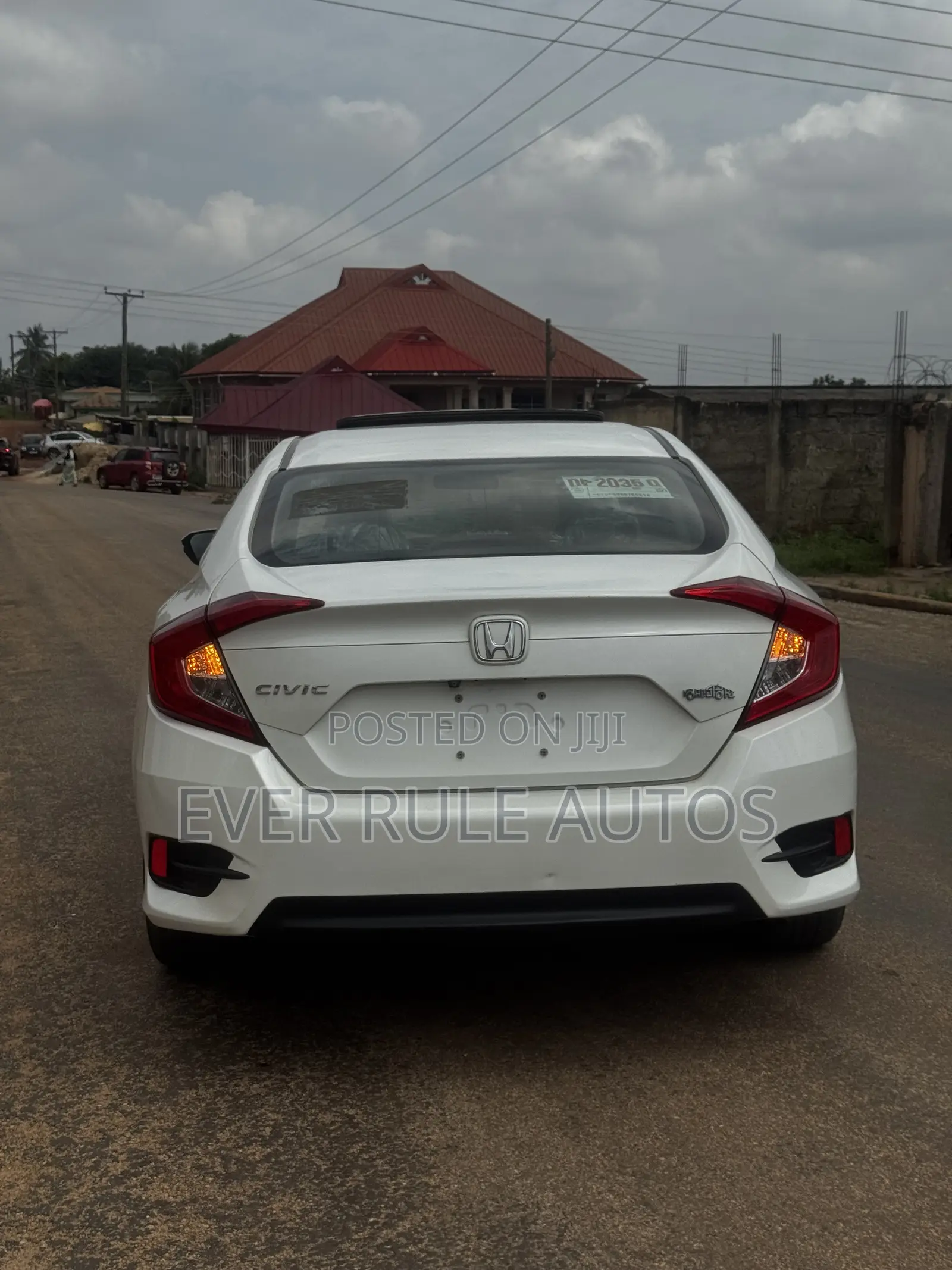 Honda Civic EX 4dr Sedan (1.5L 4cyl) 2016 White