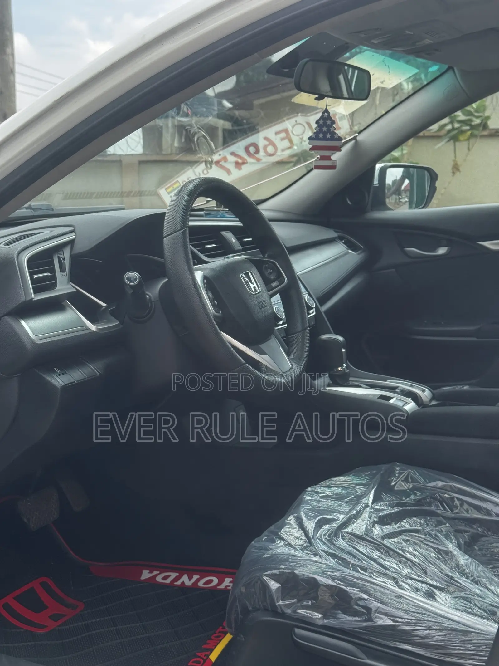 Honda Civic EX 4dr Sedan (1.5L 4cyl) 2016 White