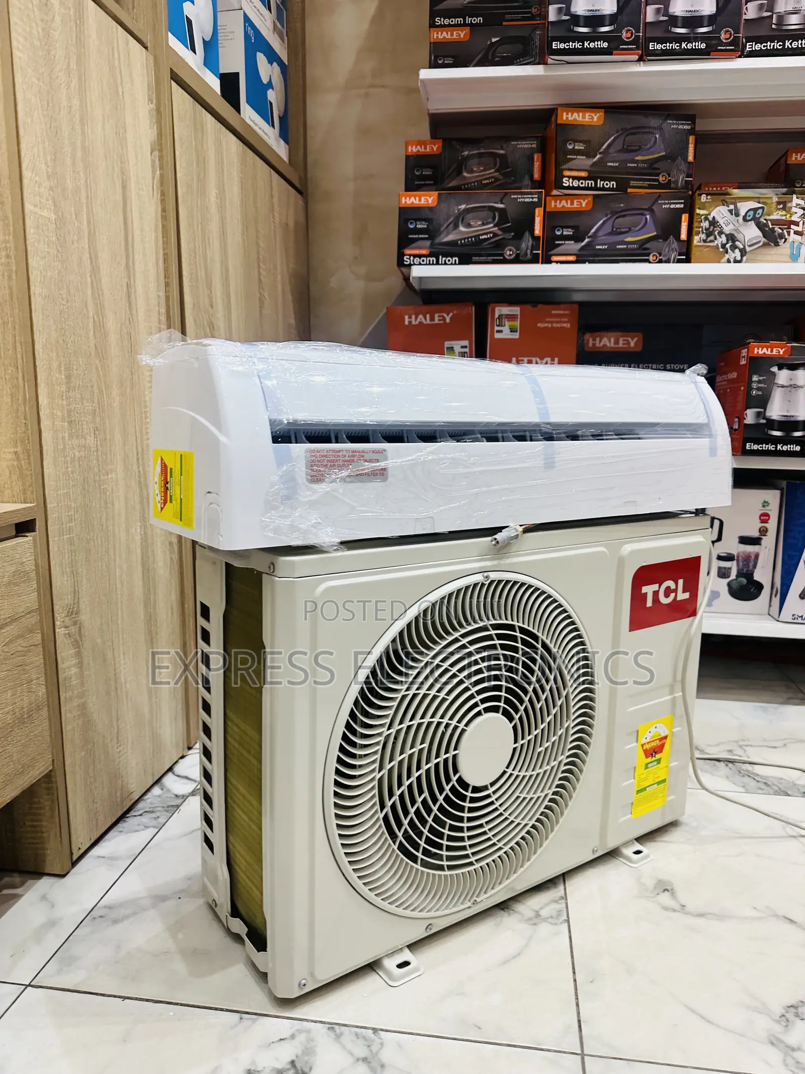 Hodden Led Light Split TCL 1.5hp White Air Conditioner Inverter