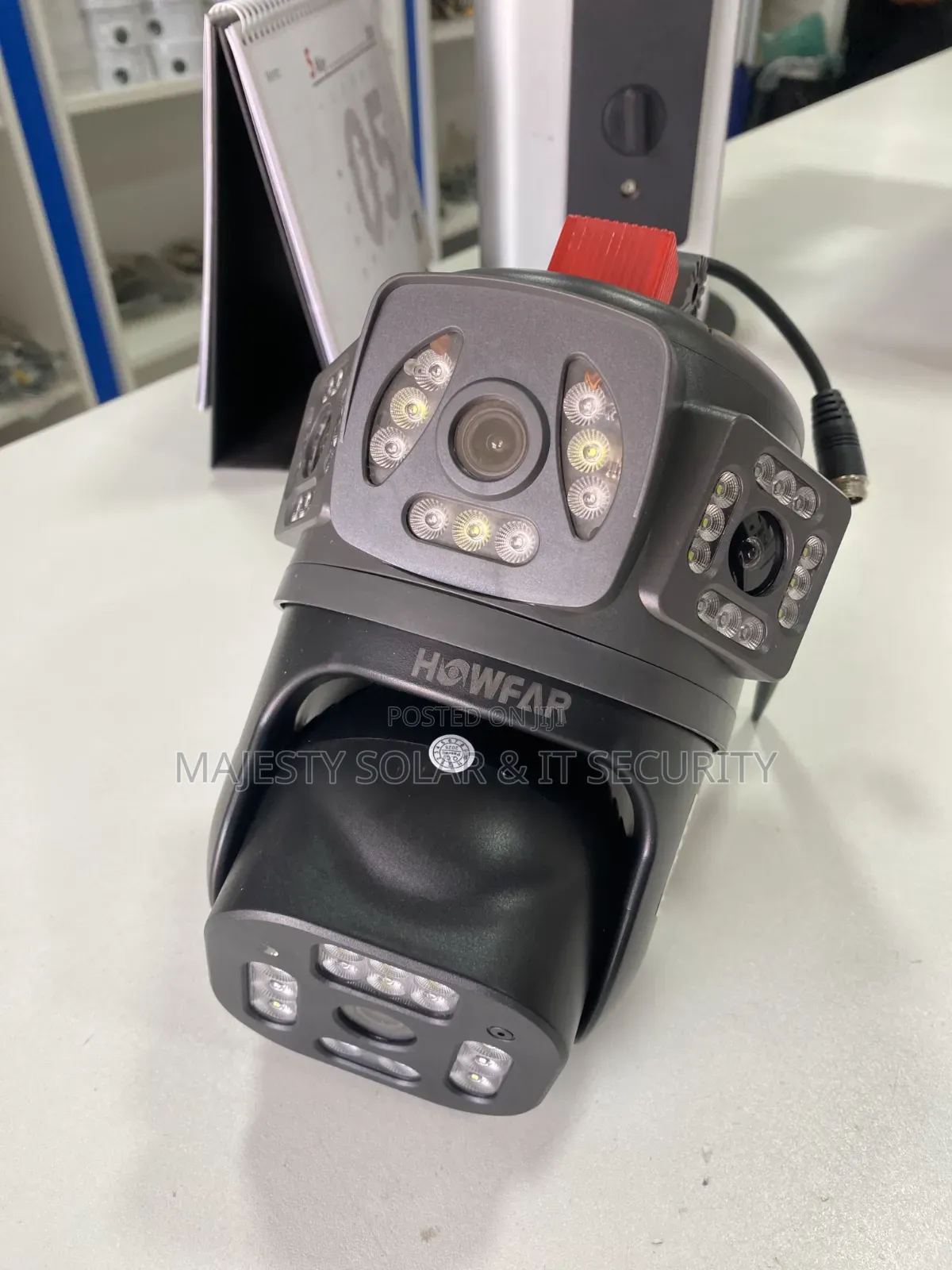 Solar Camera With Streetlight (2lense) 400w