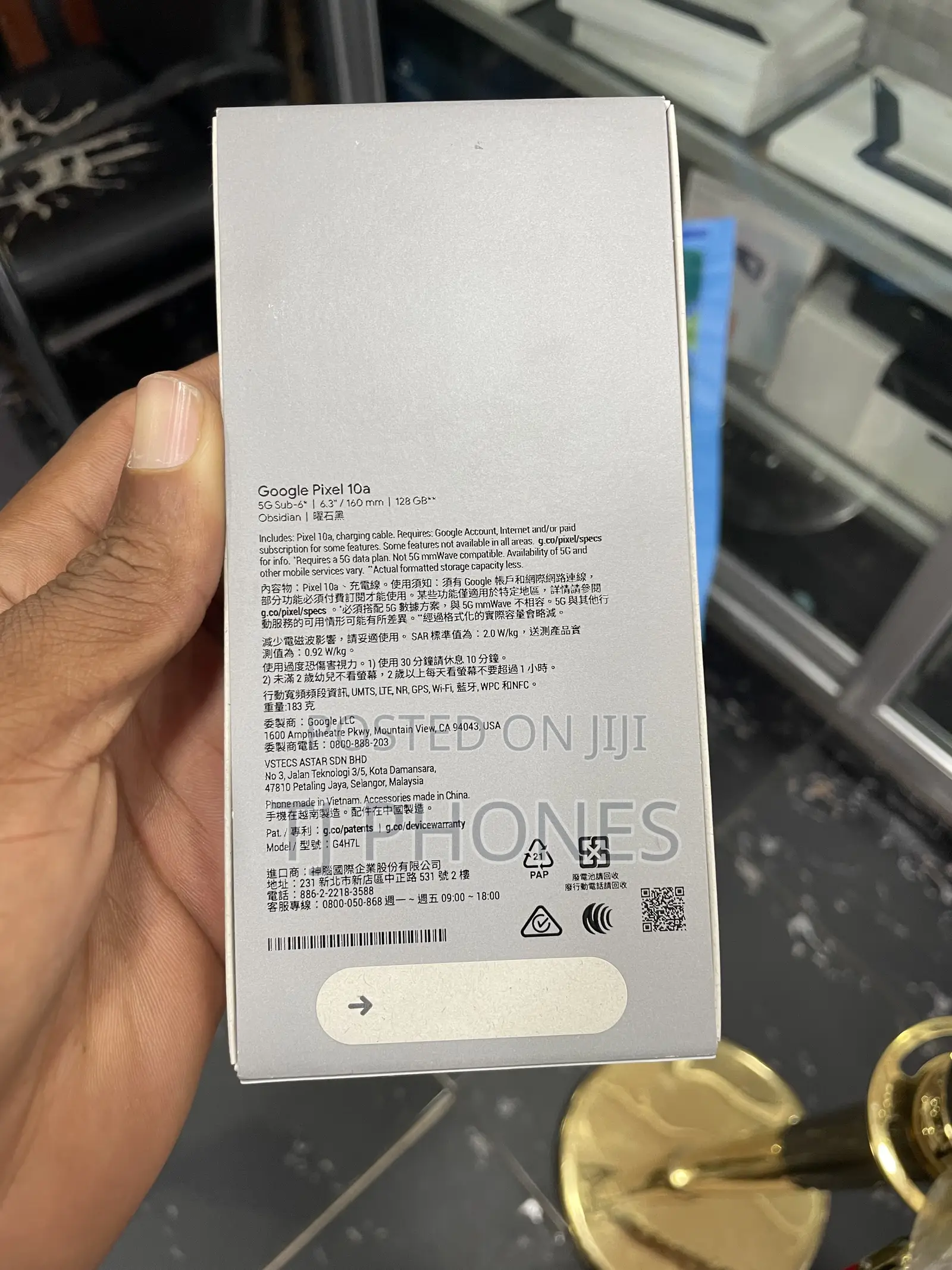 New Google Pixel 10a 128 GB Black