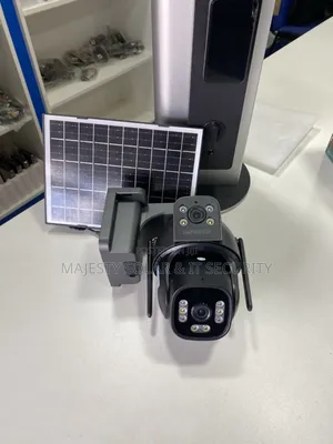 Hd Outdoor Solar Camera Dual Lense