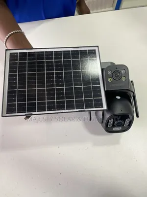 Hd Outdoor Solar Camera Dual Lense