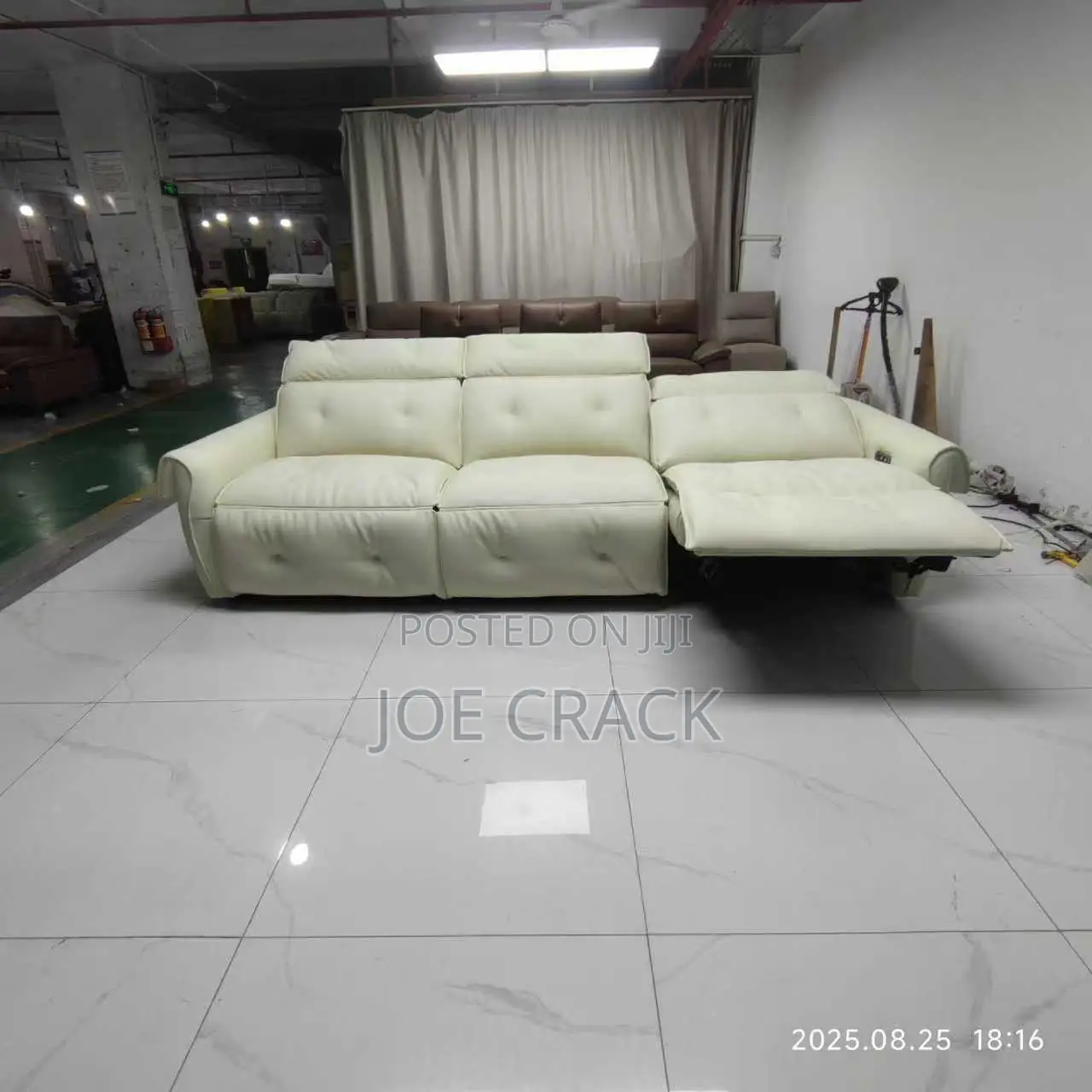 Sofa With Electric Recliner