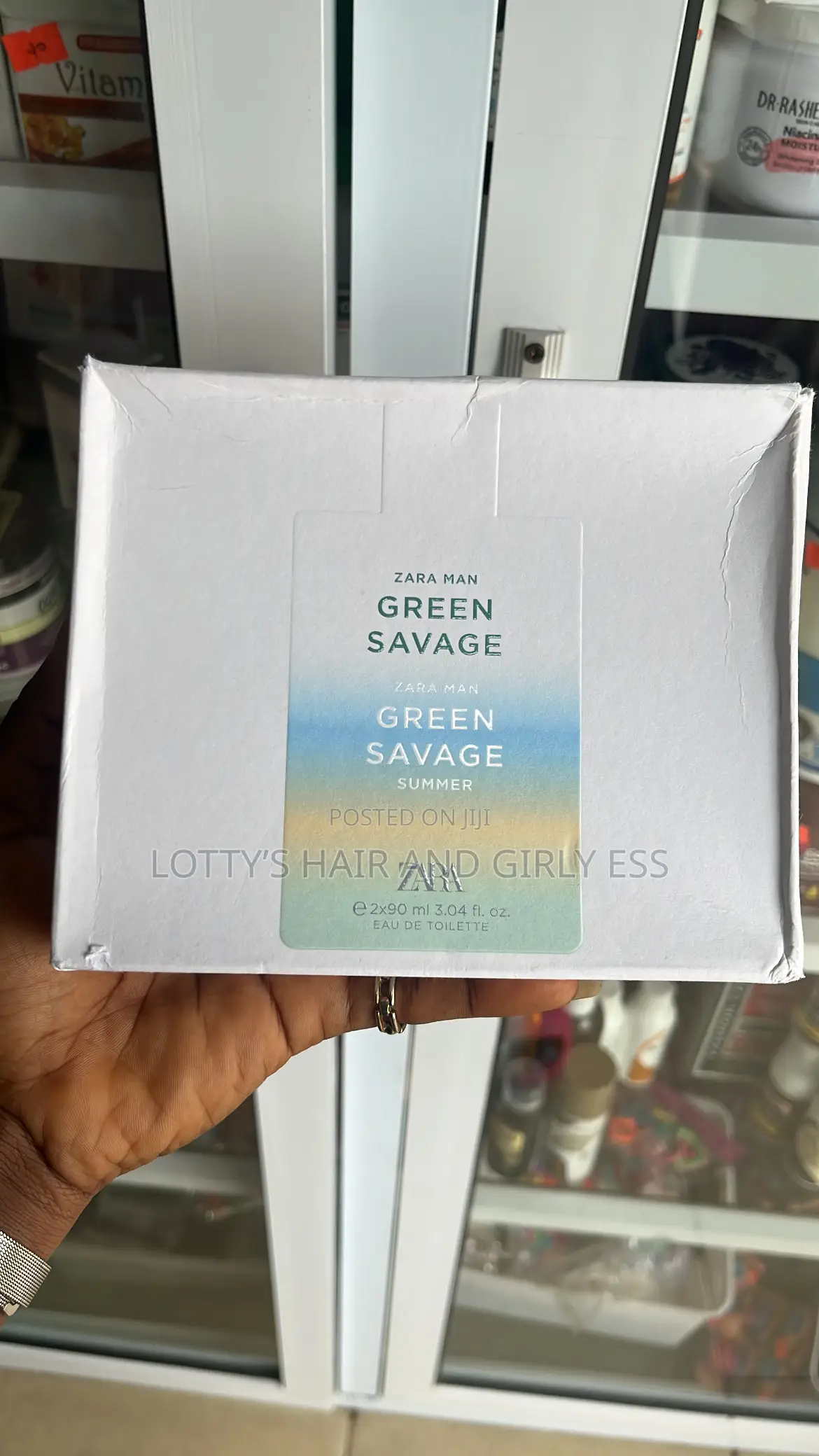 Zara Man Green Savage Duo Set -90ml Edt