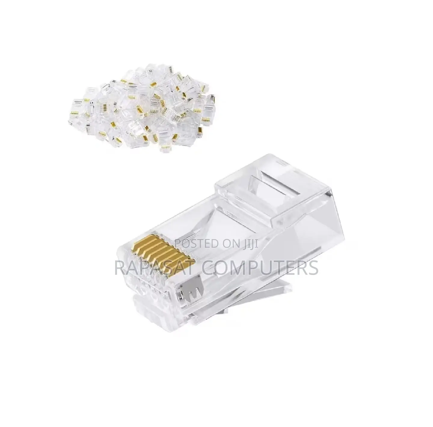 Cat 6 Rj45 Connectors Pass Through (1000pcs)