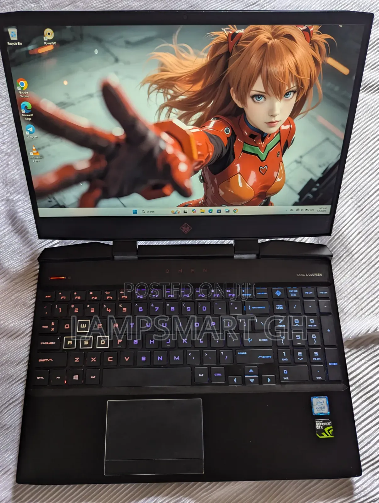 Laptop HP Omen 15 8GB Intel Core i5 HDD+SSD 500GB