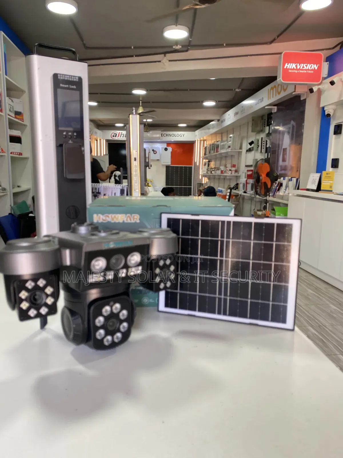 Solar Hd Camera Tripple Lense