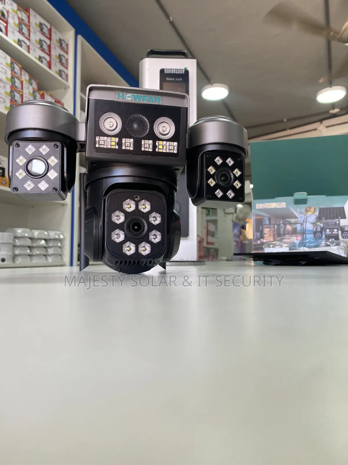Solar Hd Camera Tripple Lense