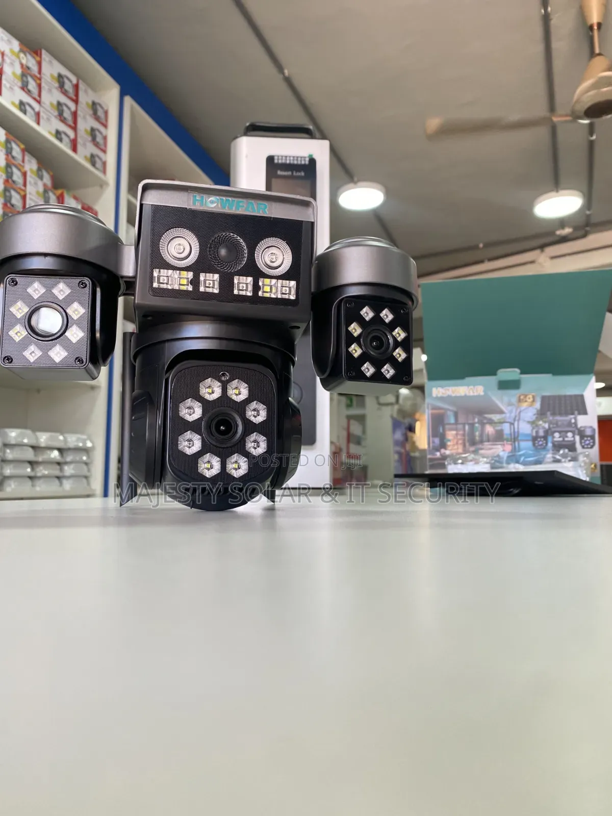 Solar Hd Camera Tripple Lense