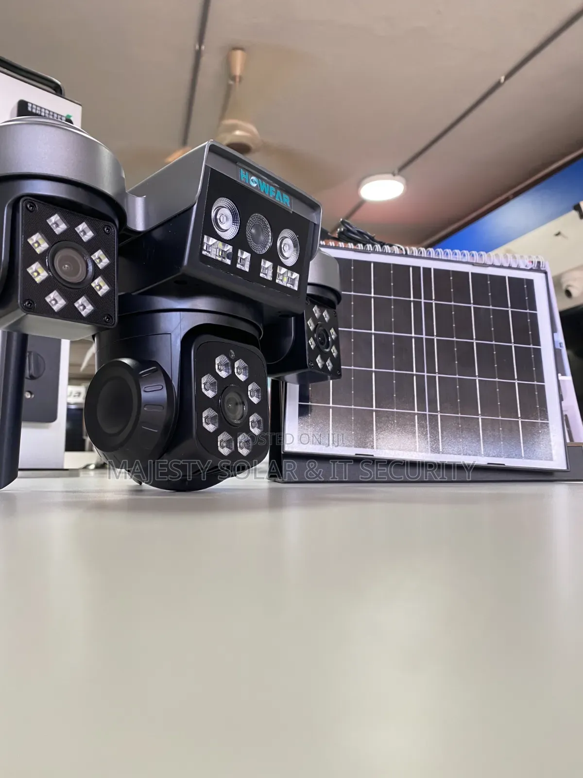 Solar Hd Camera Tripple Lense