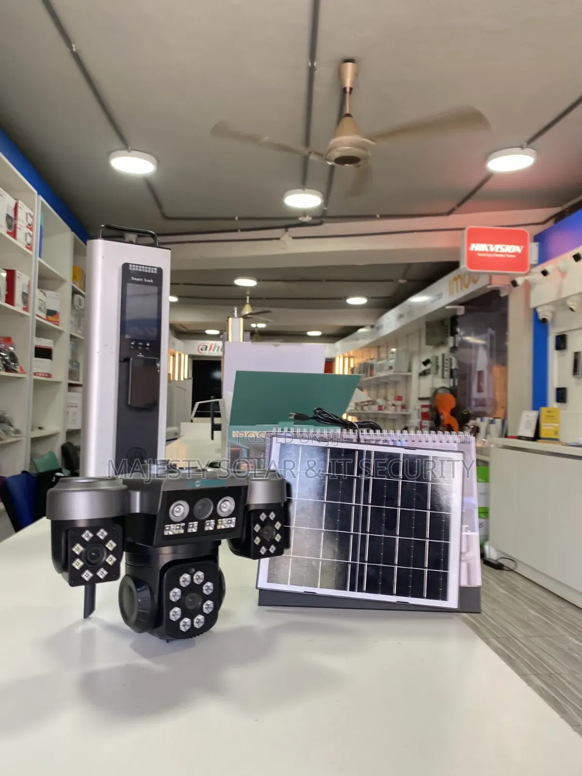 Solar Hd Camera Tripple Lense