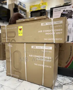 Sleek TCL 1.5hp Air Conditioner(White)R410 Gas,2026 Model 