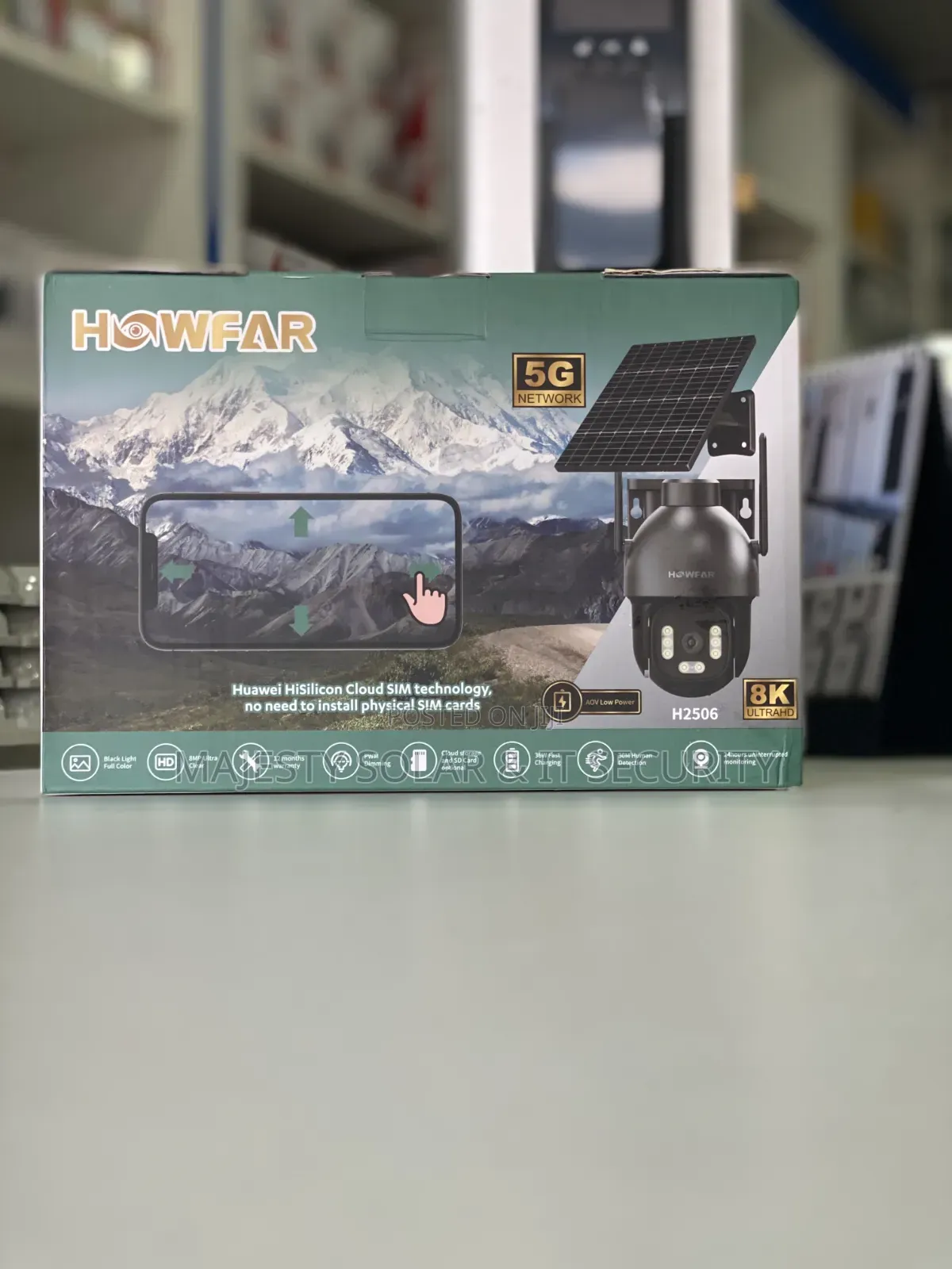 Solar Single Lense Camera
