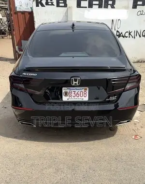Honda Accord Sport (2.0L 4cyl Turbo 10A) 2019 Black