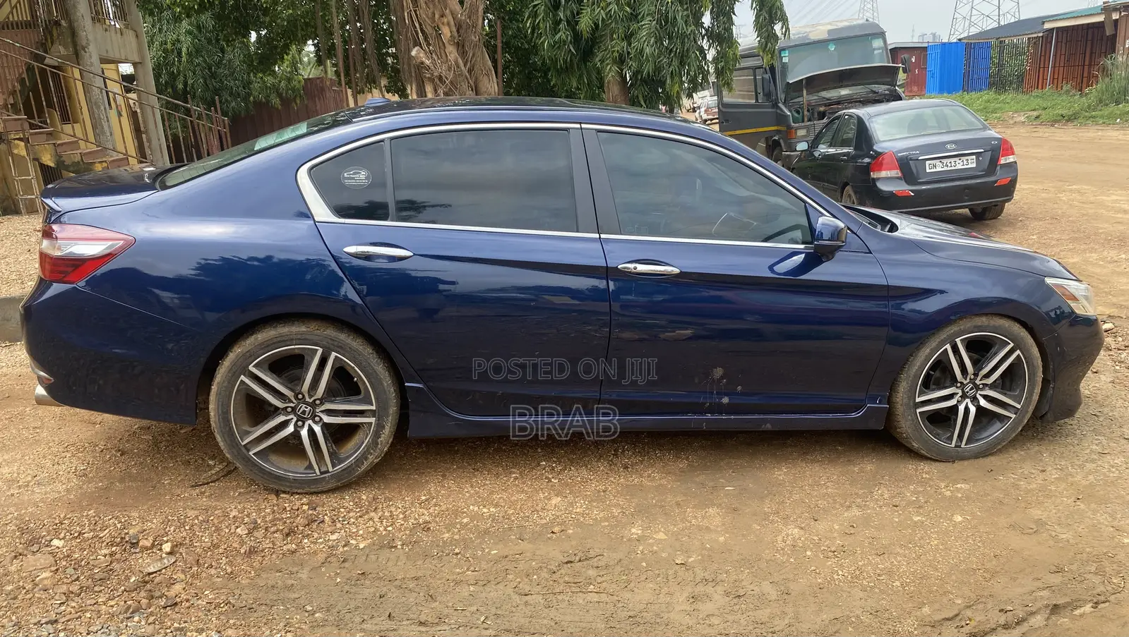 Honda Accord EX-L 4dr Sedan FWD (2.4L 4cyl 2A) 2017 Blue