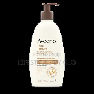 Aveeno Daily Lotion /Aveeno Tone + Texture Renewing Lotion -Sensitive