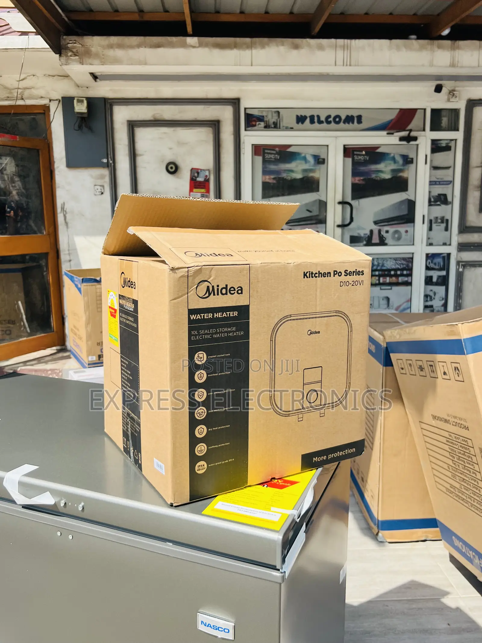 Aget a New White 10l Water Heater Midea